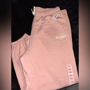 Old Navy Blush Pink Women's Jogger Sweatpants